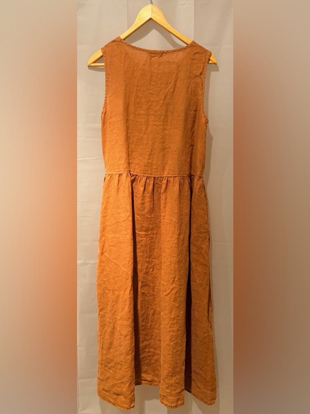 CP Shades Sleeveless Maxi Linen Dress - Picture 4 of 5